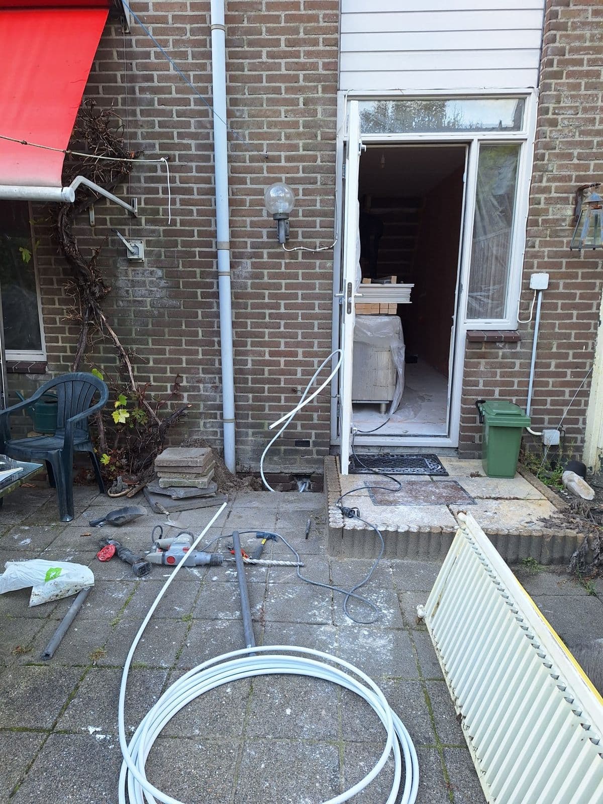 Renovatie – complete nieuwe waterleidingen